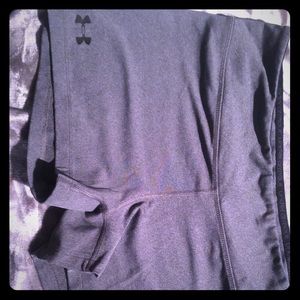 Grey UA fitted shorts